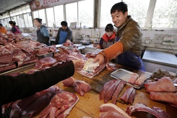 Giá thịt heo ở Trung Quốc sẽ tiếp tục giảm