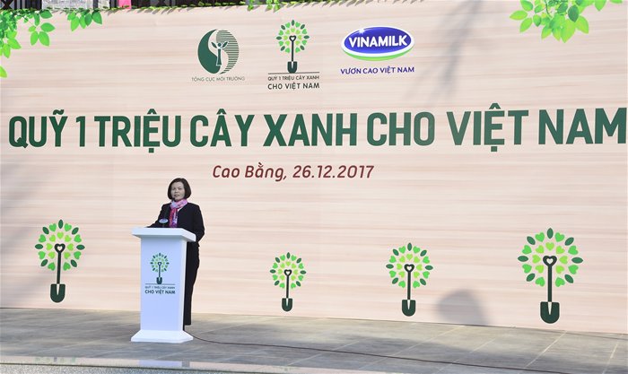 Hành trình về nguồn của Vinamilk và quỹ 1 triệu cây xanh tại tỉnh Cao Bằng
