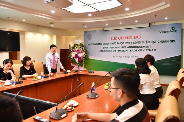 Vietcombank trở thành ngân hàng GPI đầu tiên tại Việt Nam