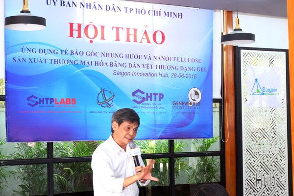 Dùng tế bào gốc nhung hươu vào sản xuất băng dán vết thương