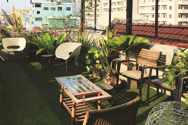 Người thành thị đến homestay để thư giãn