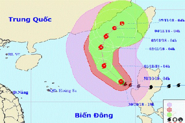 Lo phòng tránh cơn bão Yutu