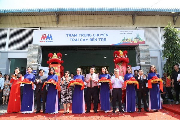 MM Mega Market đưa Trạm trung chuyển Trái cây Bến Tre vào hoạt động
