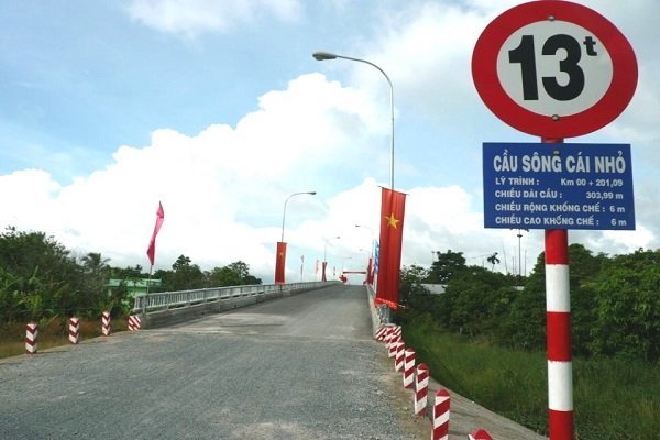 Đồng Tháp dùng ngân sách mua dự án BOT cầu Sông Cái Nhỏ