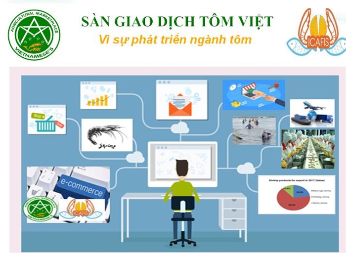 Nông dân có thể lên sàn... bán tôm