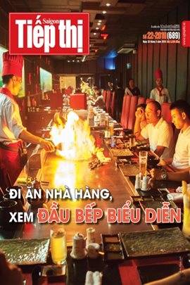Sài Gòn Tiếp Thị số 22 - 2019: Đi ăn nhà hàng, xem đầu bếp biểu diễn
