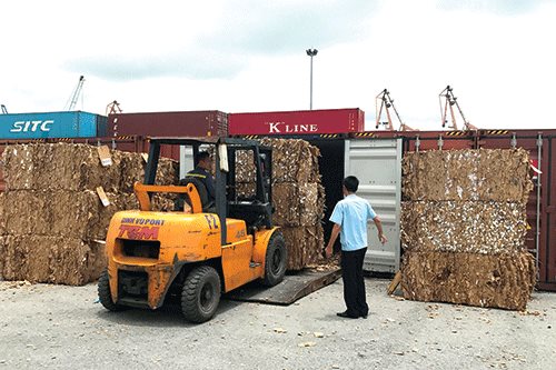 503 container phế liệu không được nhập vào Việt Nam