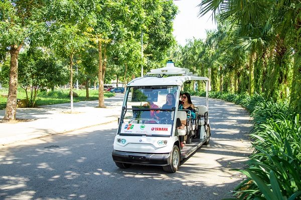 Xe ô tô điện không người lái sẽ chạy tại Ecopark