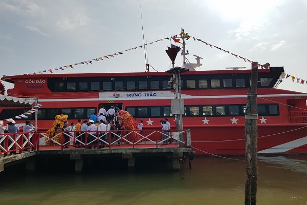 Kết nối Cần Thơ - Trần Đề - Côn Đảo bằng tàu cao tốc lớn nhất Việt Nam