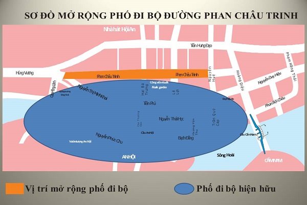 Hội An mở rộng không gian đi bộ nhằm giảm áp lực lên di sản