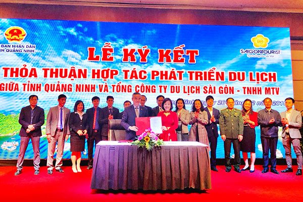Saigontourist hợp tác với Quảng Ninh phát triển du lịch