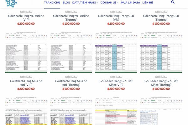 Cuối năm dạo chợ mua bán dữ liệu cá nhân Cuối năm dạo chợ mua bán dữ liệu cá nhân