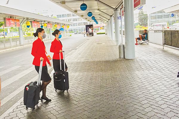 Bay trong mùa... dịch