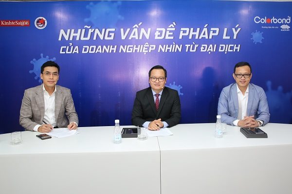 Tường thuật trực tuyến tọa đàm 'Những vấn đề pháp lý của doanh nghiệp nhìn từ đại dịch'