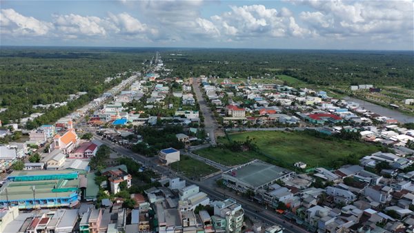 Hậu Giang hướng đến đô thị xanh