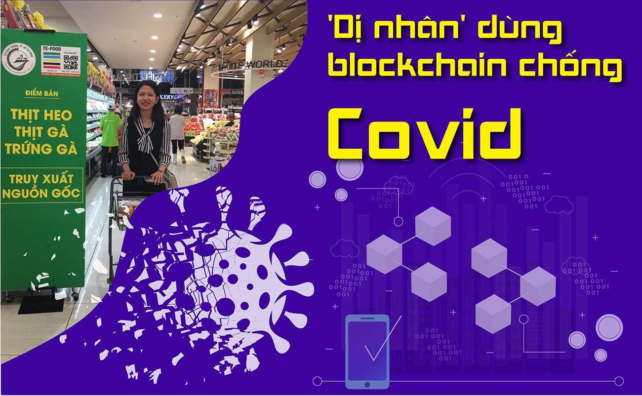 'Dị nhân' dùng blockchain chống Covid