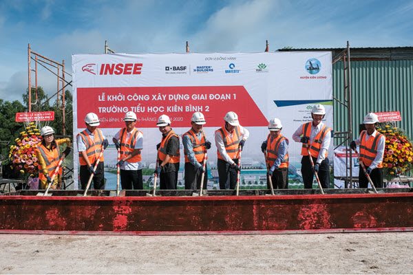 INSEE Việt Nam tài trợ dự án trường học tại Kiên Giang