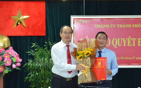 Giám đốc Sở Công Thương TPHCM giữ chức Bí thư Quận 3