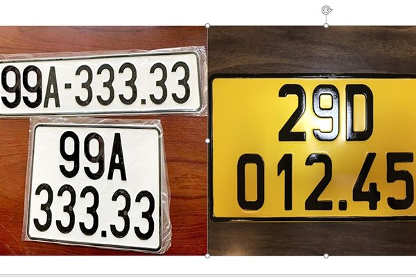Đổi biển số vàng: đẩy khó cho chủ xe Đổi biển số vàng: đẩy khó cho chủ xe