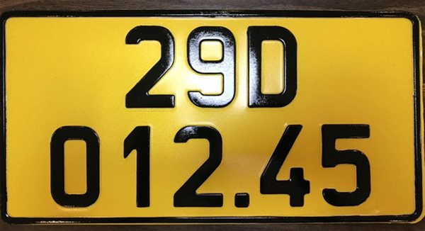 1,6 triệu ô tô kinh doanh vận tải phải đổi sang biển màu vàng từ hôm nay