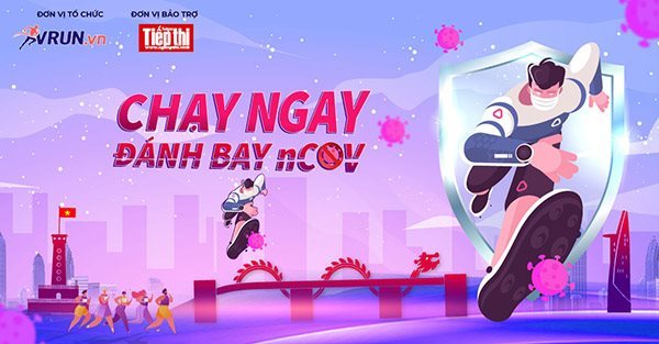 Mở đăng ký giải “Chạy ngay, đánh bay nCoV” gây quỹ ủng hộ các “chiến binh áo trắng”