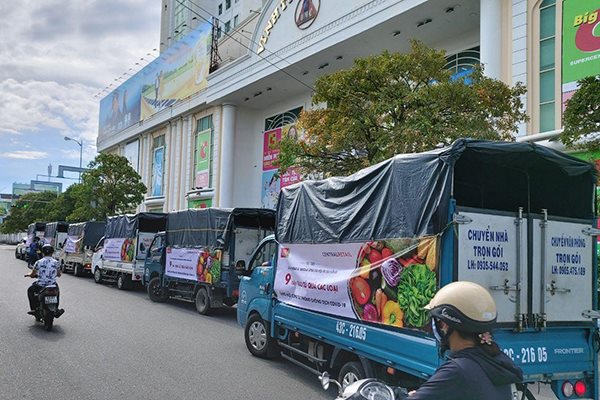 Central Retail ủng hộ 10 tấn rau quả để tiếp sức Đà Nẵng