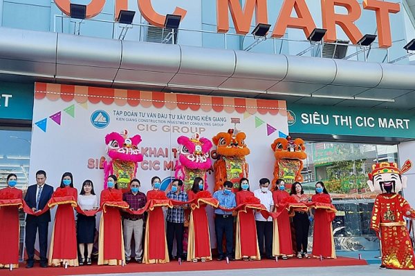 Kiên Giang mở cửa CIC Mart kết hợp mô hình siêu thị và chợ truyền thống