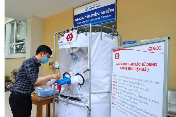 TPC VINA tặng ba phòng áp lực dương kháng khuẩn cho tỉnh Đồng Nai