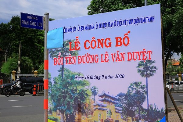 Đường Đinh Tiên Hoàng trước ngày trở thành đường Lê Văn Duyệt