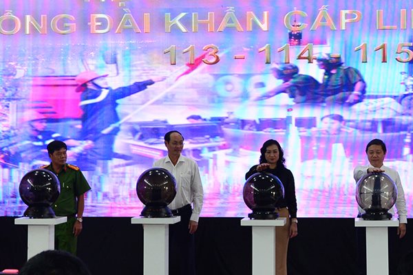 Khi có sự cố người dân chỉ cần gọi một trong ba số 113, 114, 115 Khi có sự cố người dân chỉ cần gọi một trong ba số 113, 114, 115