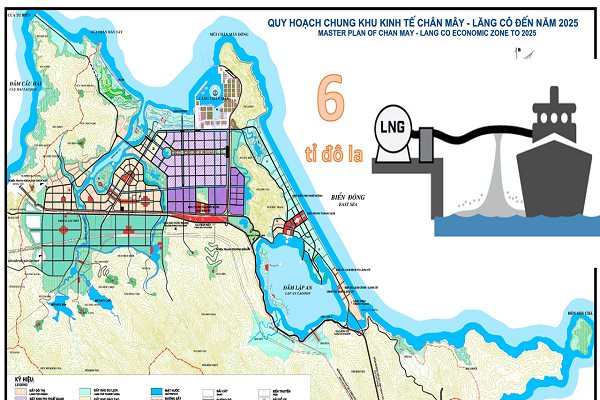 Dự án điện khí LNG Chân Mây 6 tỉ đô la sẽ vận hành vào năm 2024