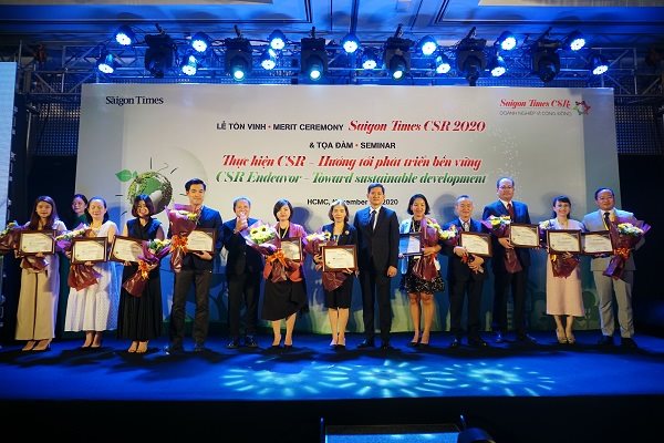 Saigon Times CSR 2020 vinh danh các doanh nghiệp vì cộng đồng