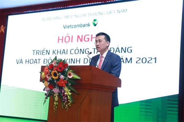 Vietcombank đặt mục tiêu lợi nhuận 25.200 tỉ đồng trong năm 2021