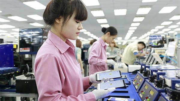 Samsung bán mạnh, xuất khẩu Việt Nam tháng 1 tăng gần 50%