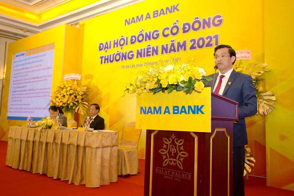 Nam A Bank chia cổ tức 14,68%, tiếp tục đẩy mạnh chuyển đổi số