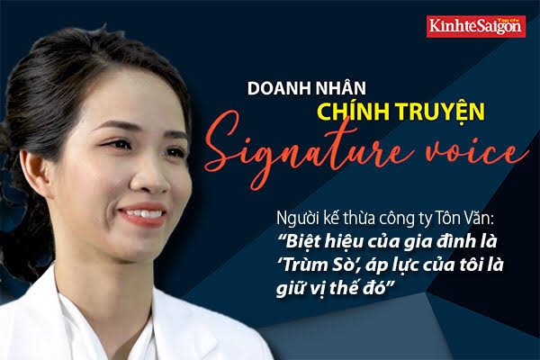 Người kế thừa công ty Tôn Văn: 'Biệt hiệu của gia đình là 'Trùm Sò', áp lực của tôi là giữ vị thế đó'