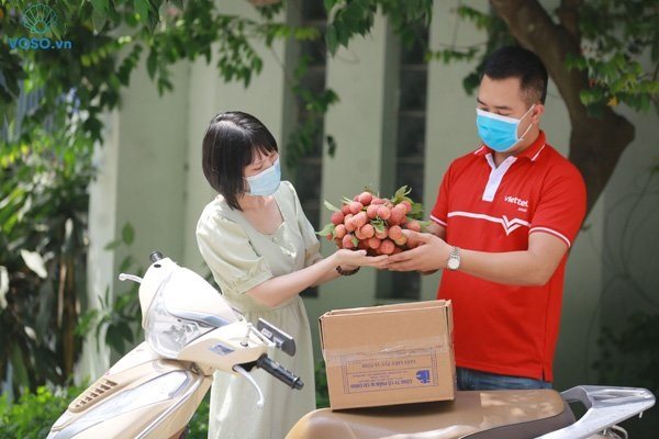 Thêm sàn thương mại điện tử phân phối vải thiều, giao hàng nhanh