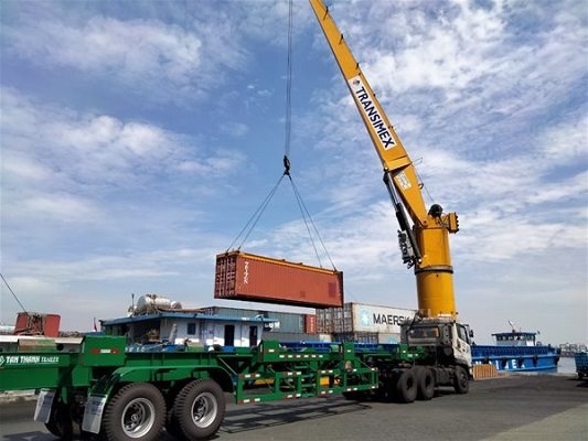 Giá cước vận chuyển container lại lên mức cao kỷ lục