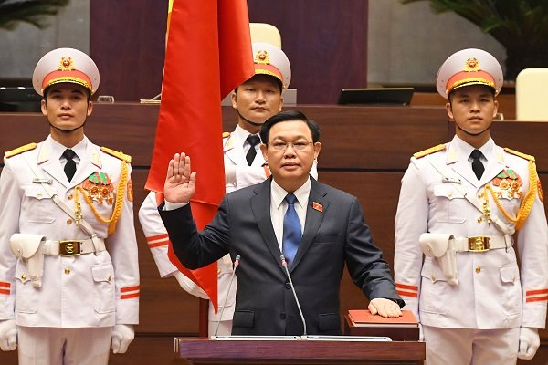 Ông Vương Đình Huệ được bầu làm chủ tịch Quốc hội khóa 15