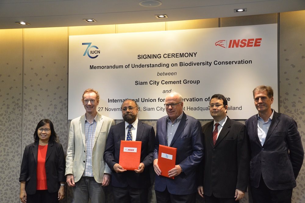 INSEE Việt Nam và IUCN ký thỏa thuận mới thực hiện mục tiêu bảo tồn đa dạng sinh học của công ty