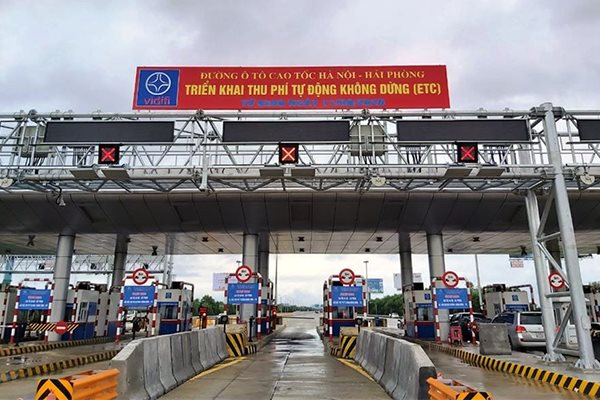 Từ 12-8, cao tốc Hà Nội - Hải Phòng giảm 30% mức phí