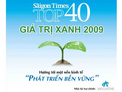 Lễ trao giải “Saigon Times Top 40 - Giá trị xanh 2009”