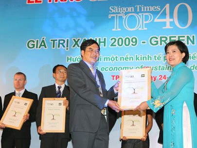 Trao giải 