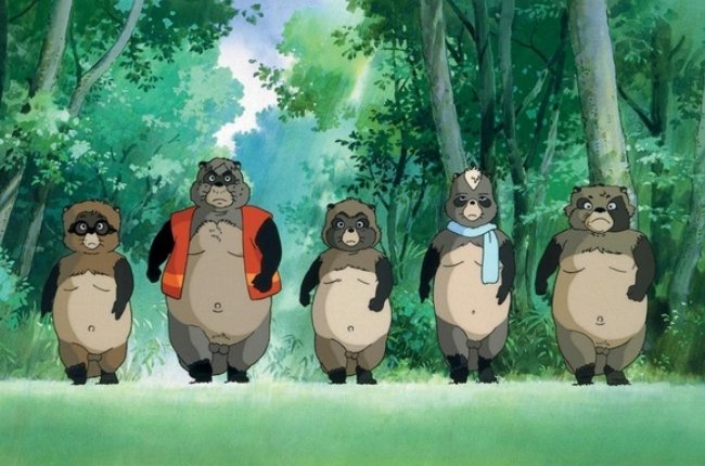 Xem phim “Pom Poko” của đạo diễn Isao Takahata