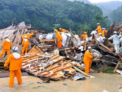 Bão Talas gây thiệt hại lớn tại Nhật Bản