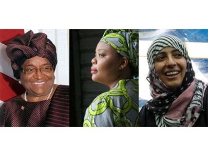 Nobel Hòa bình 2011 được trao cho ba phụ nữ