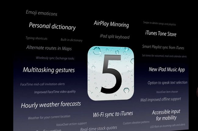 Cập nhật iOS 5 – không khó!