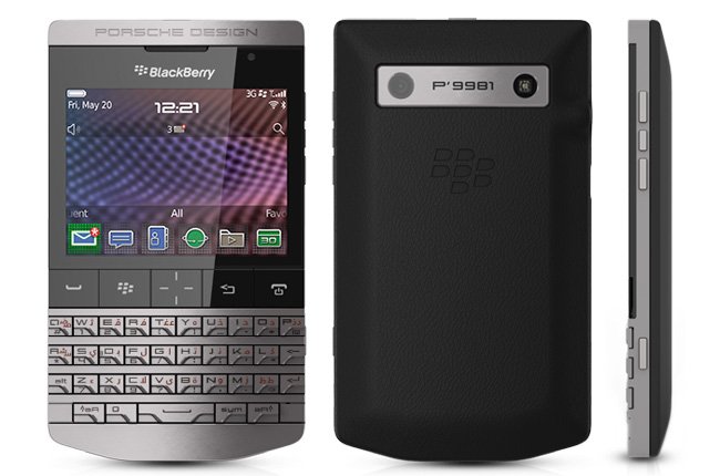 Điện thoại BlackBerry P9981 do Porsche thiết kế
