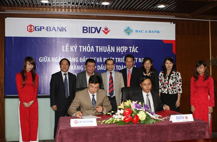 BIDV hỗ trợ ngân hàng Bắc Á và GP.Bank