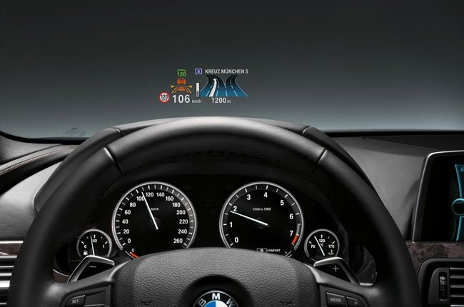 BMW phát triển công nghệ HUD BMW phát triển công nghệ HUD